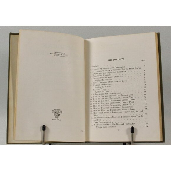 Vintage School Reader "American Language Series Fourth Year" , Rand McNally 1932 - Picture 5 of 10